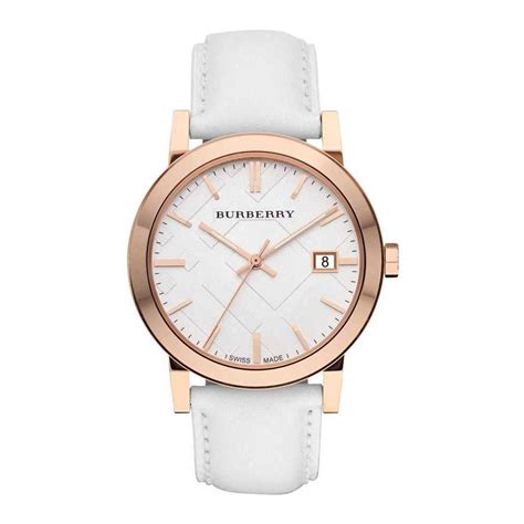 Burberry Unisex Check Stamped Watch BU9012